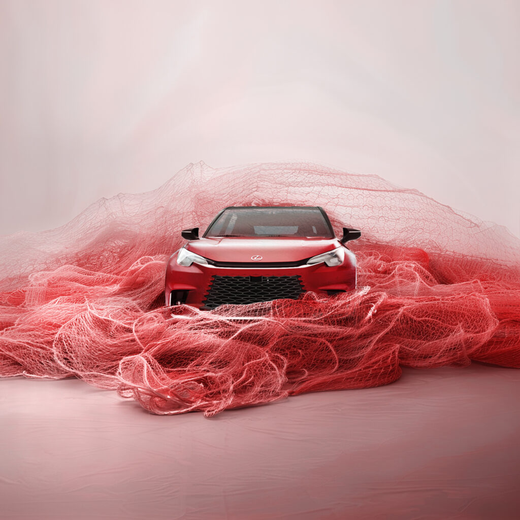 RED - Lexus ArtCar